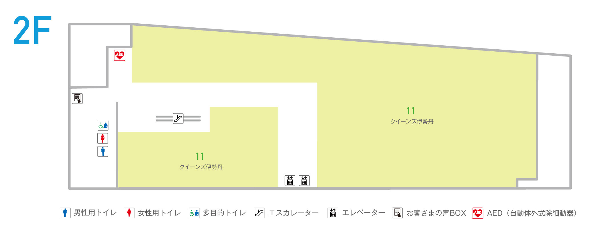 沙波新小岩2楼层地图